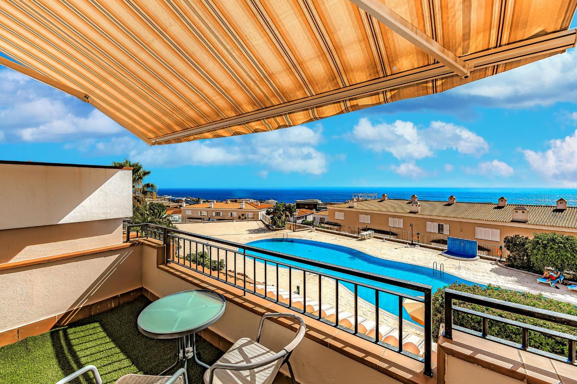 Spacious Ocean View Family Townhouse Puerto de Santiago  Exterior foto